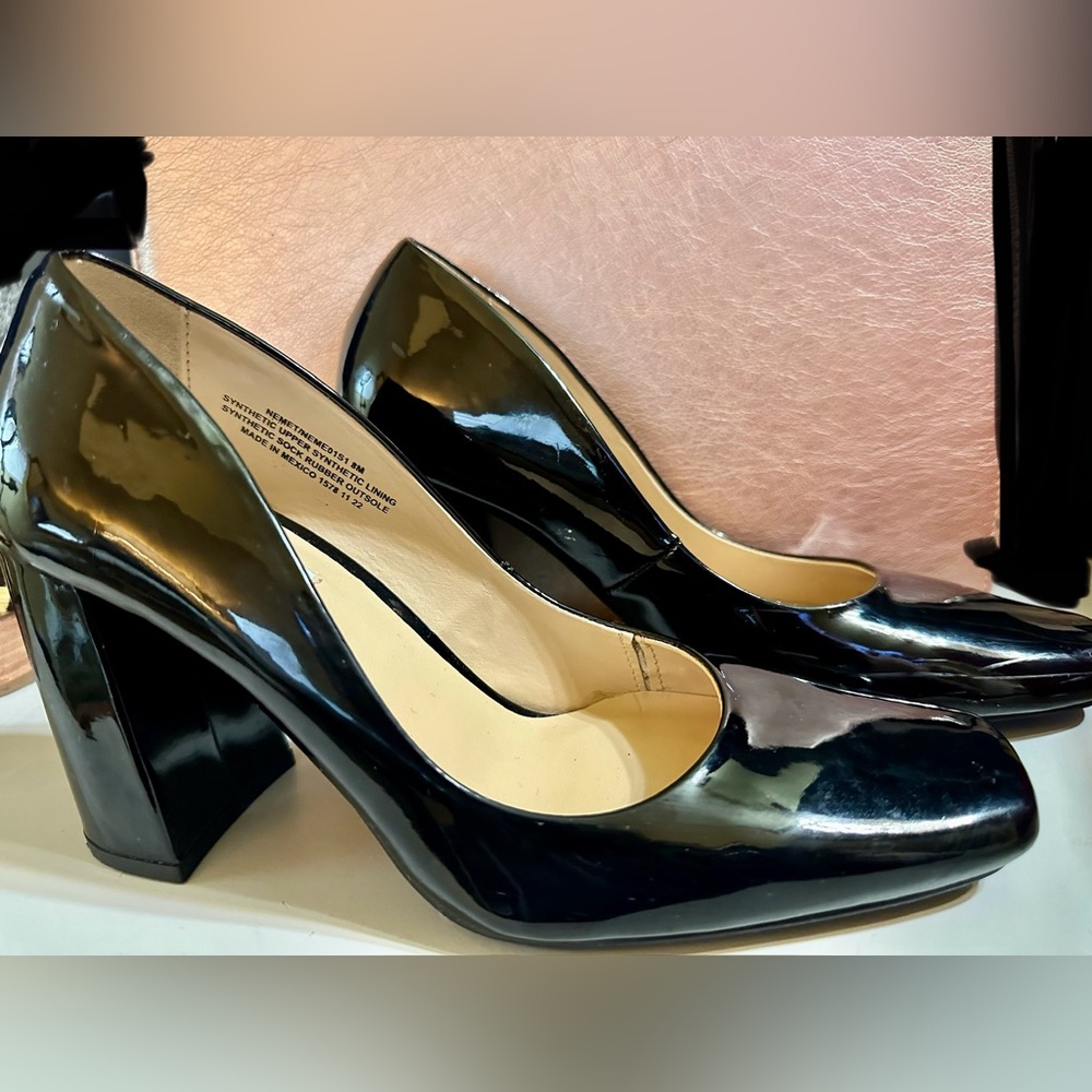 Steve Madden Chunky black heels